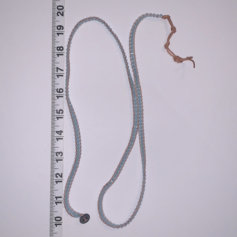 Victoria Emerson wrap bracelet. 36” total length.